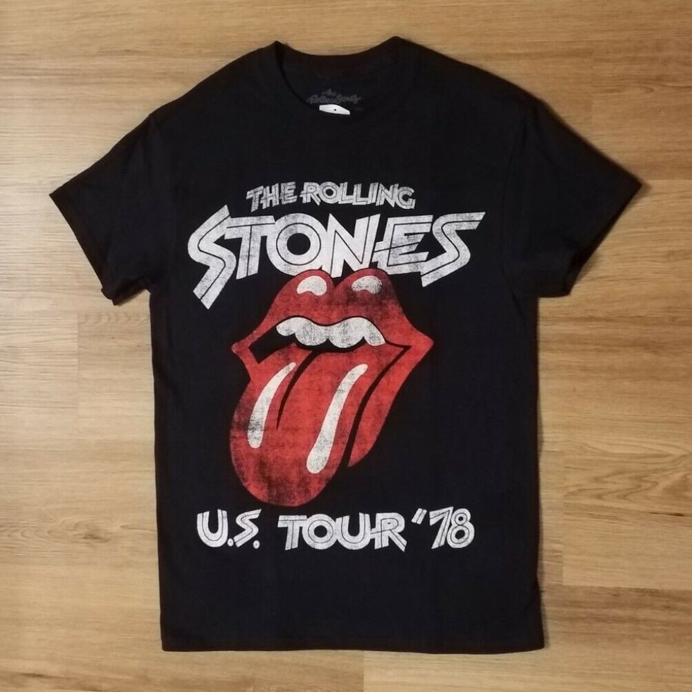 The Rolling Stones U.S. Tour '78 T Shirt Size Small NWT 2019 Official Merch